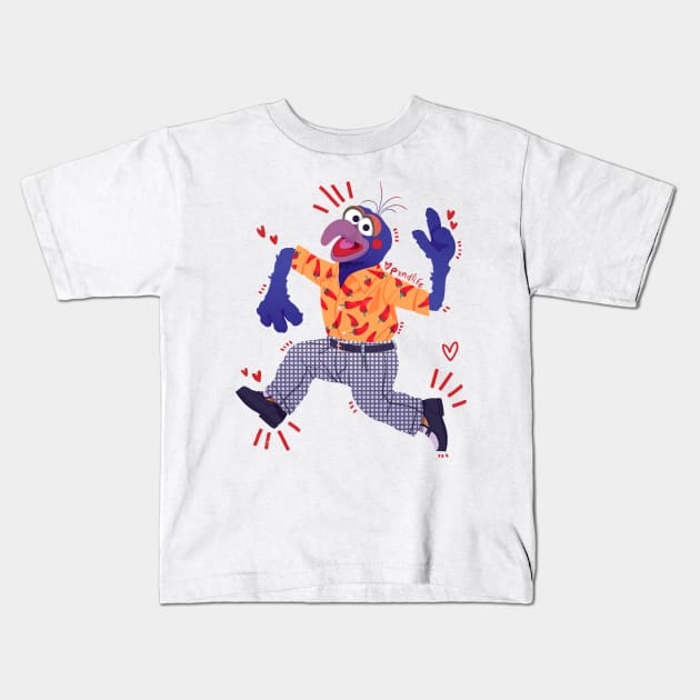 Gonzo Kids T-Shirt by AngelicaNyneave